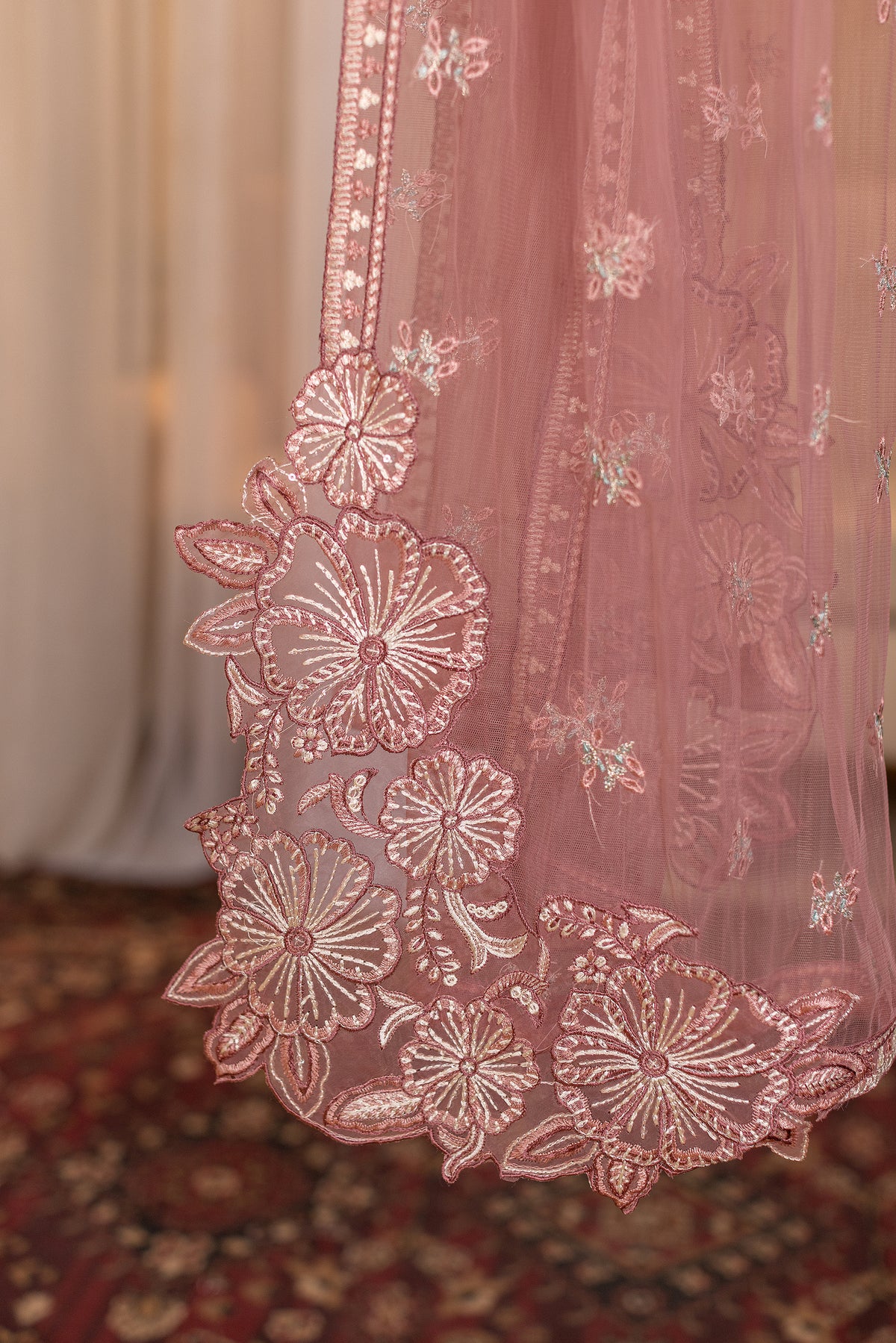 ZUMRA - 3PC EMBROIDERED OUTFIT - Henna Mehndi