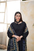 Black Embroidered and Printed Outfit