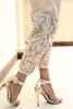 Gold Diamante Embroidered Trousers - Henna Mehndi