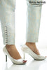 Blue Jamavaar Trousers - Henna Mehndi