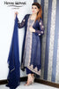Navy Diamante Embroidered Jacket Outfit - Henna Mehndi
