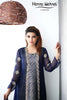 Navy Diamante Embroidered Jacket Outfit - Henna Mehndi