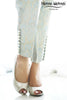 Blue Jamavaar Trousers - Henna Mehndi