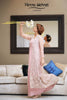 Tea Pink Embroidered Gown Outfit - Henna Mehndi
