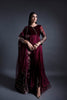 ROWENA EMBROIDERED VELVET TROUSERS