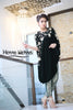 Green Velvet Embroidered Cape Outfit - Henna Mehndi