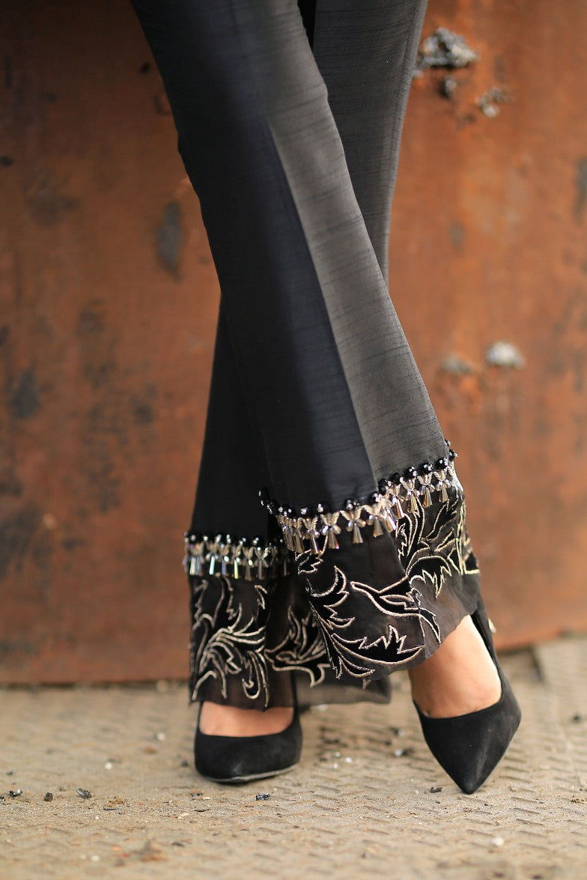 Crystal Sparks Trousers - Henna Mehndi