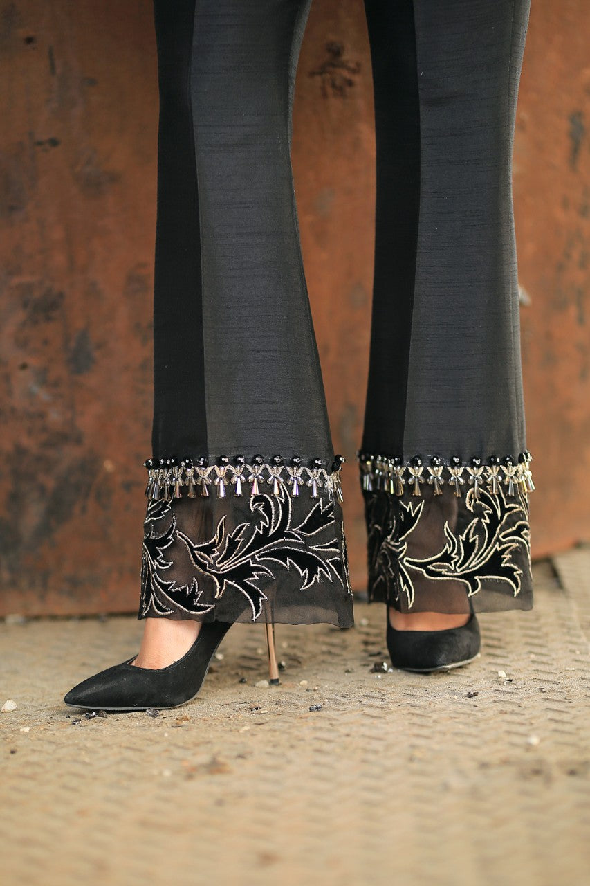 Crystal Sparks Trousers - Henna Mehndi