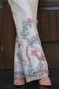 Floral Flare Trousers - Henna Mehndi
