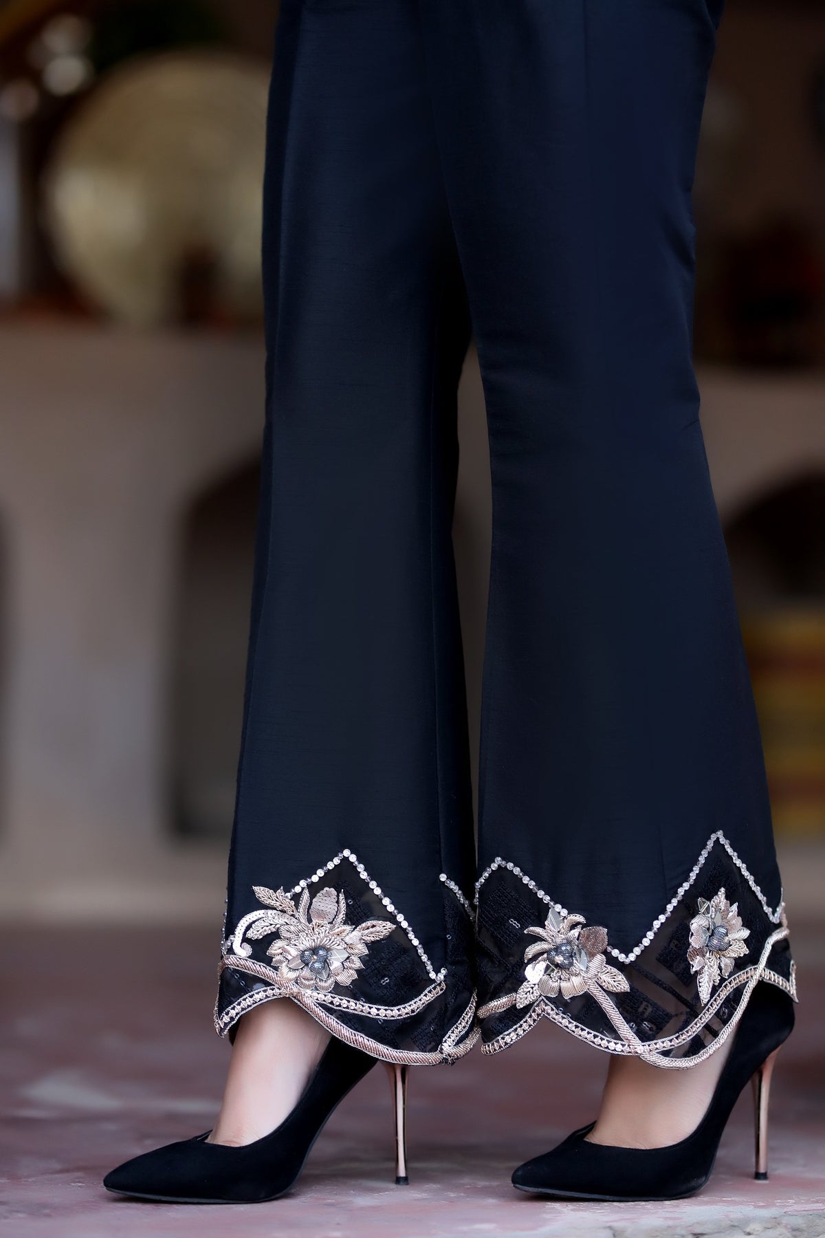 Fleur De Nuit Trousers - Henna Mehndi