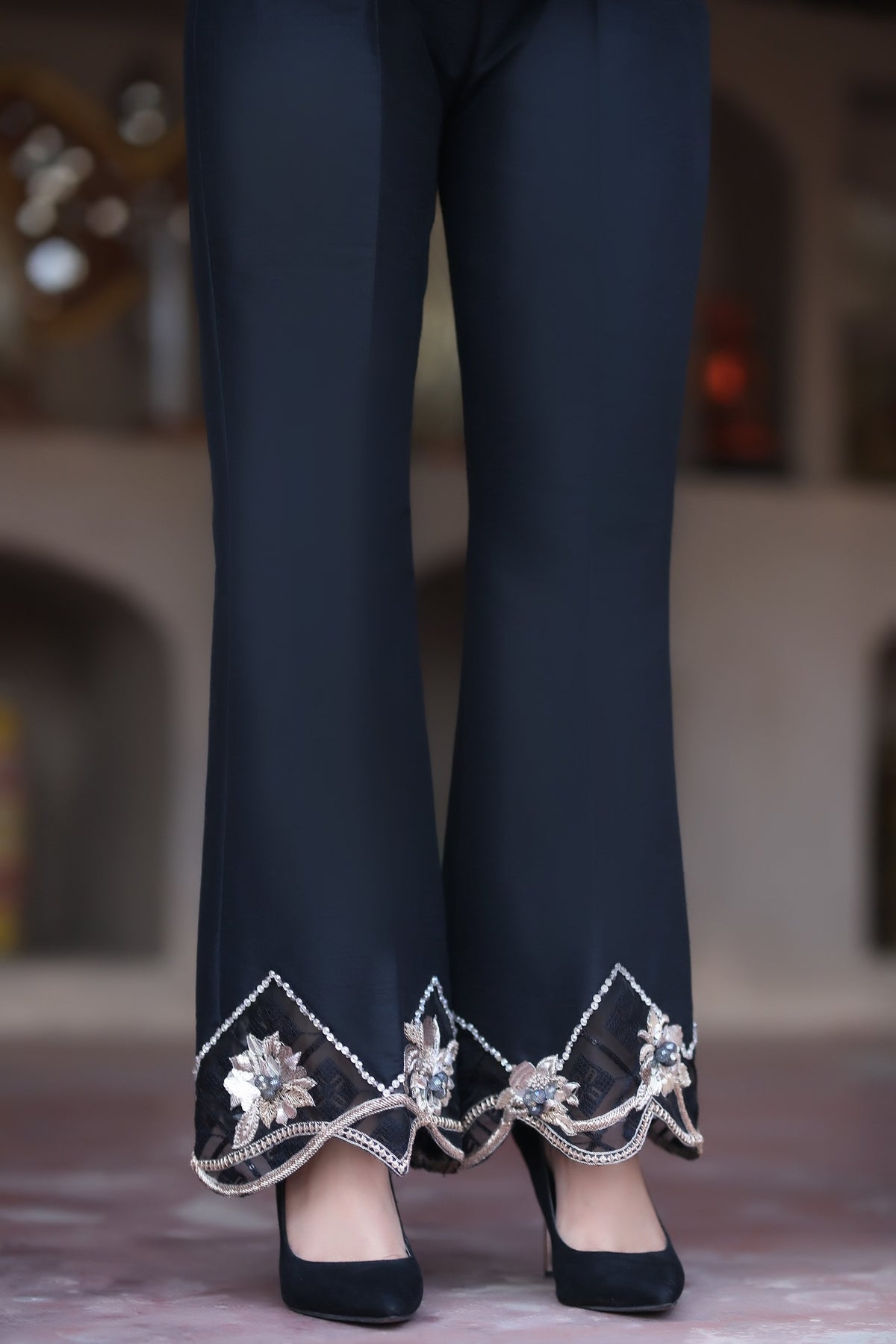 Fleur De Nuit Trousers - Henna Mehndi