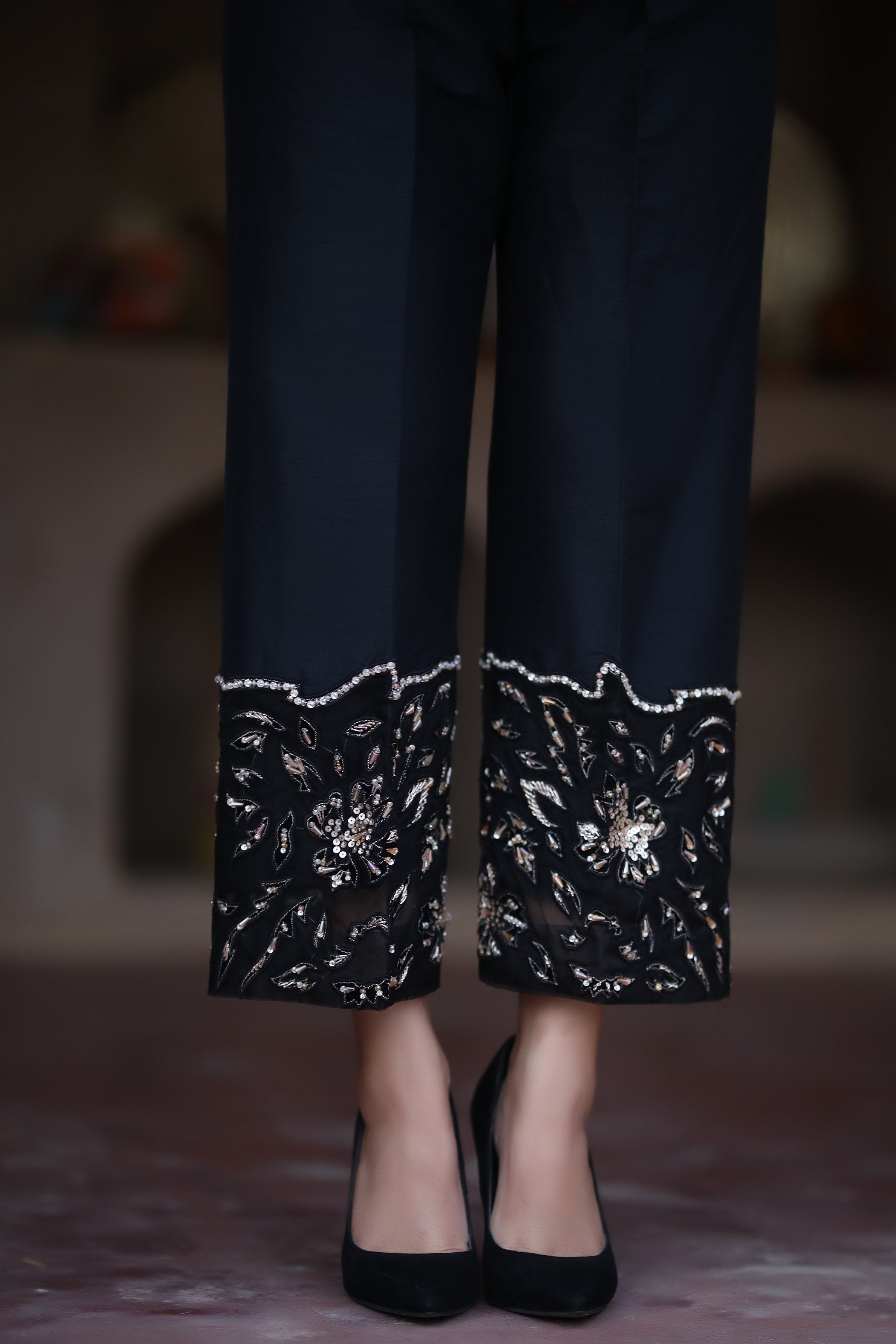 Night Star Trousers - Henna Mehndi