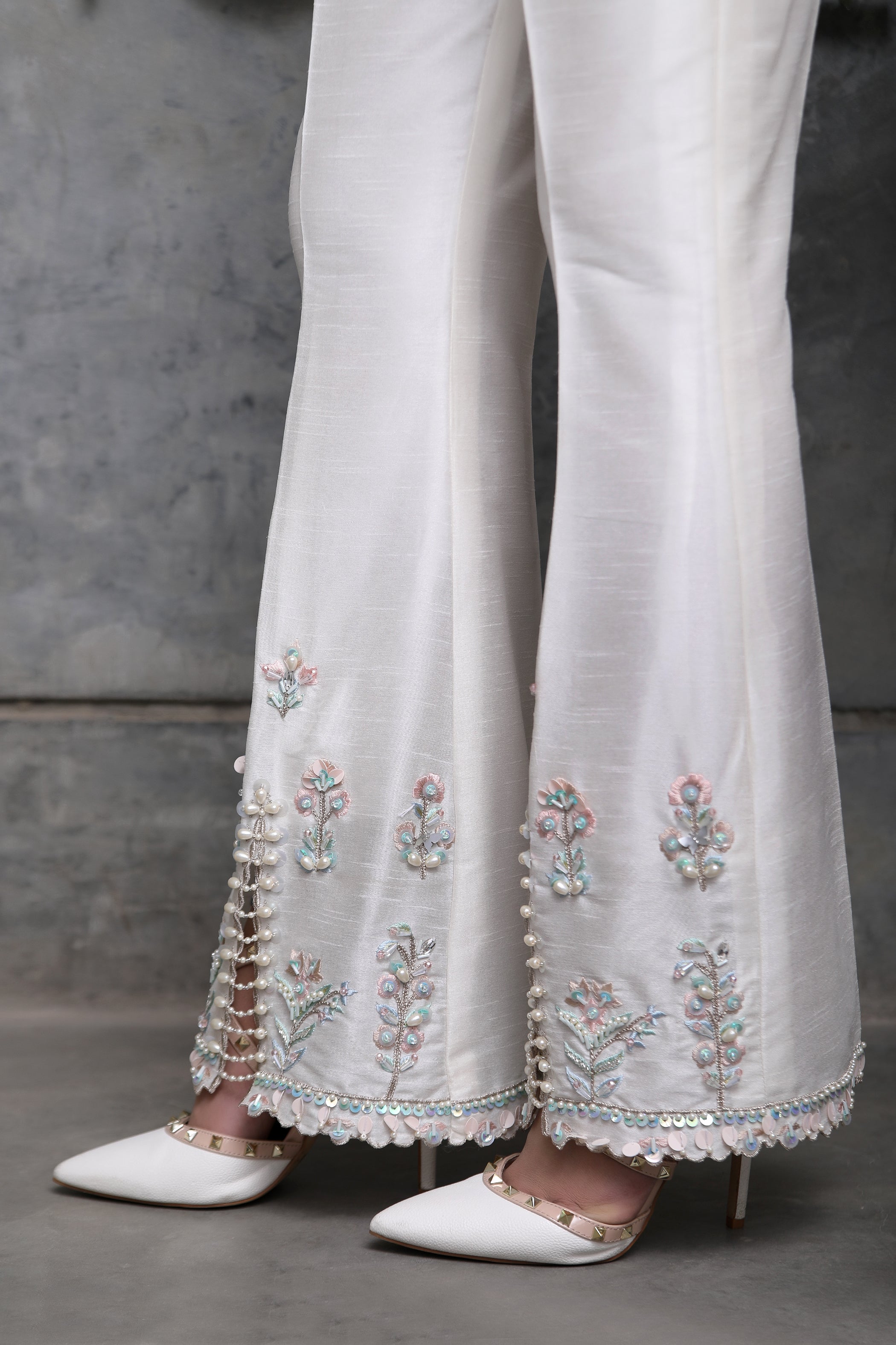 Dewdrop Trousers - Henna Mehndi