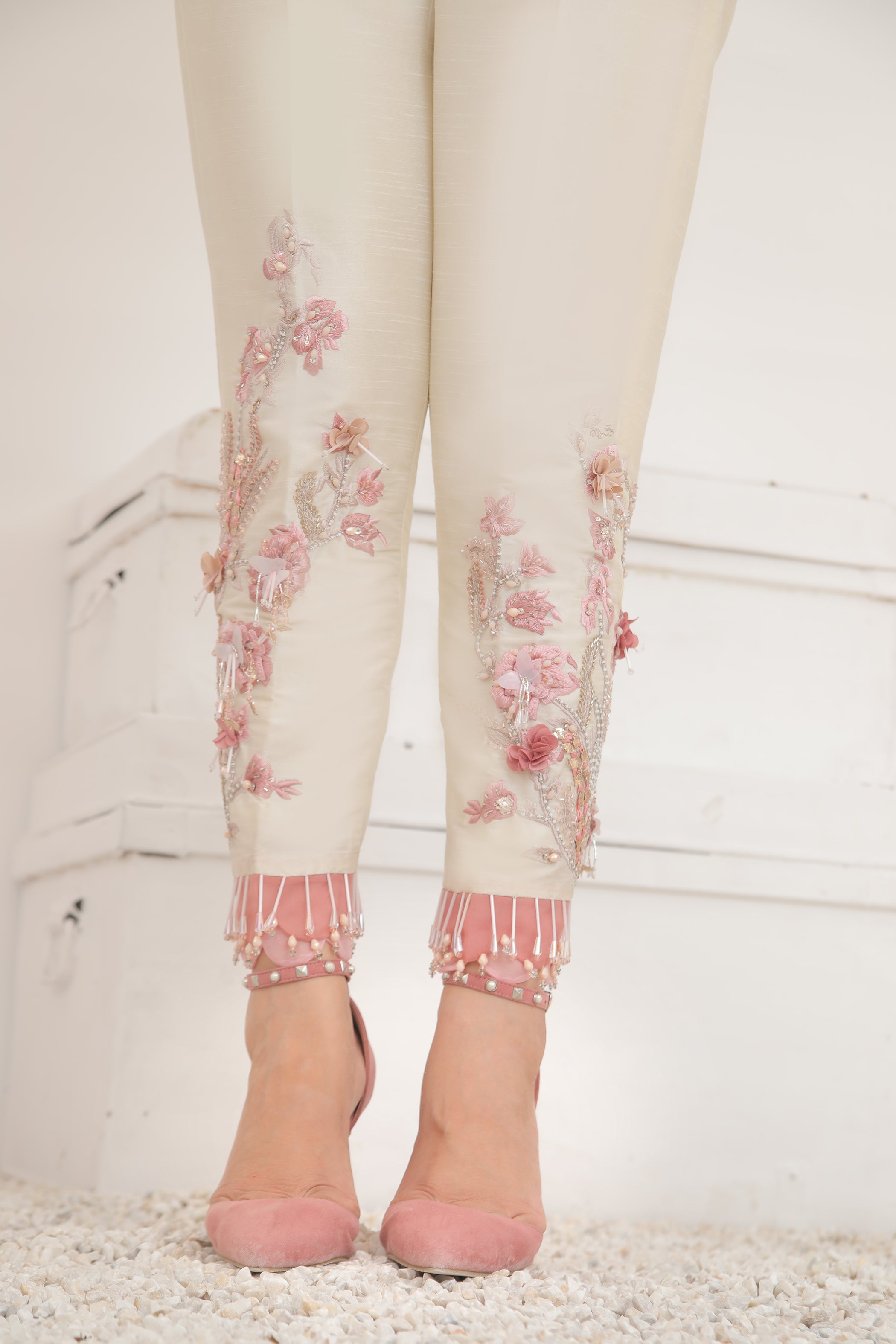 French Rose Trousers