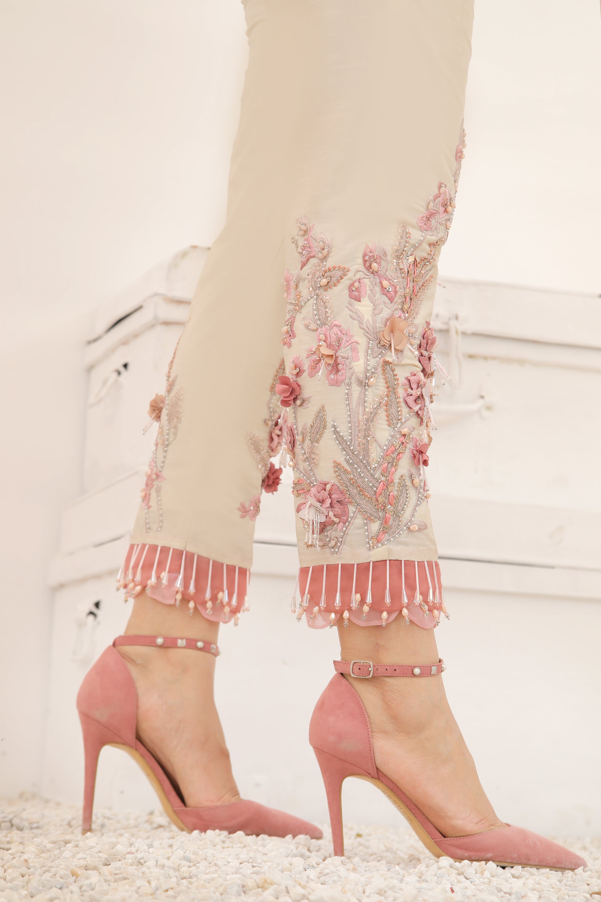 French Rose Trousers
