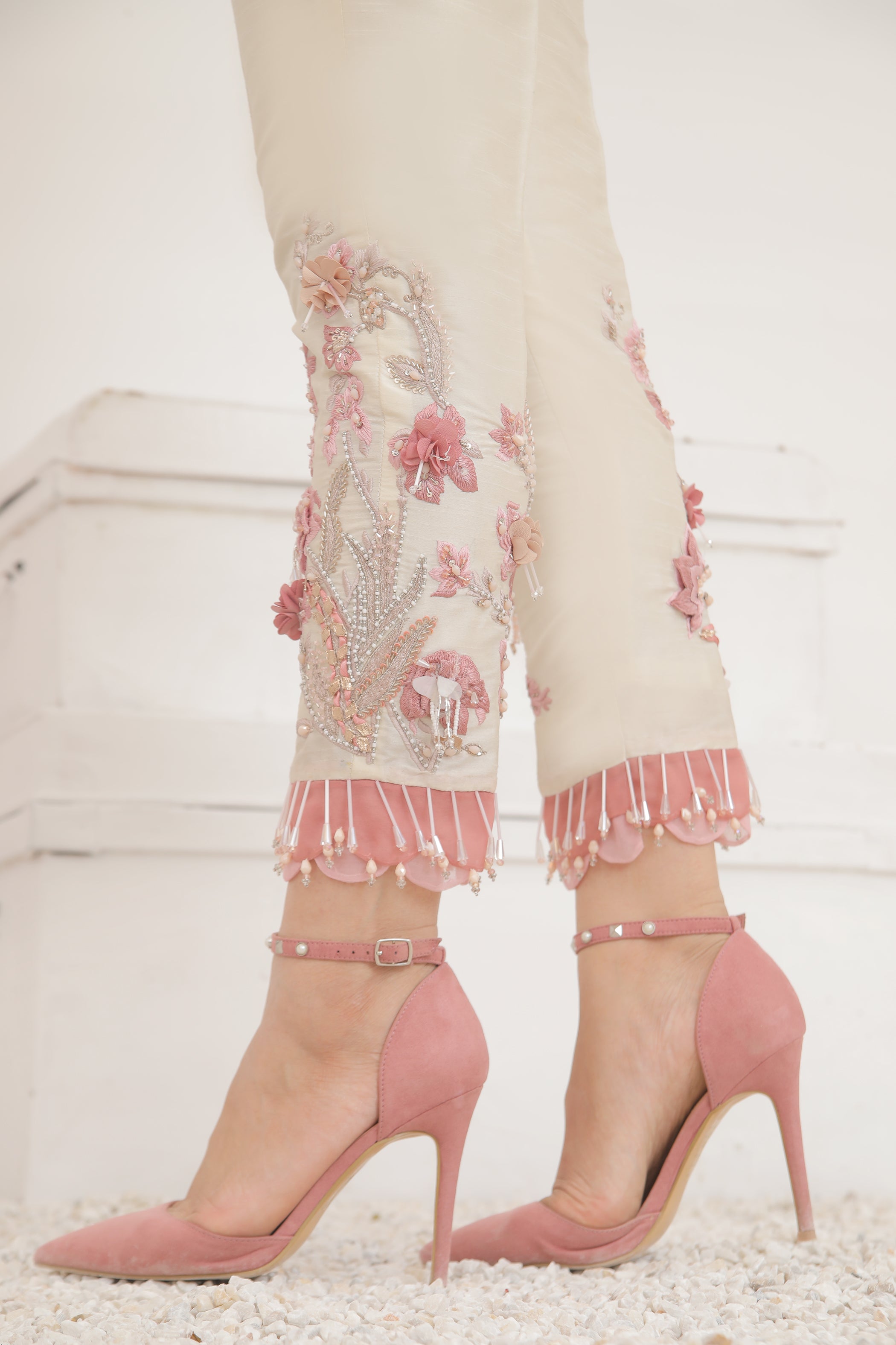 French Rose Trousers